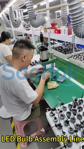 Light Bulb Production Line, Turnkey Solution from Glass Bulb Forming to Aging Test