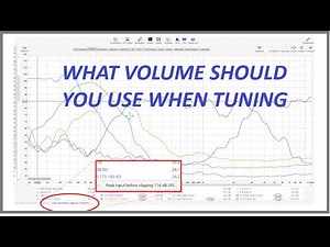 WHAT VOLUME SHOULD YOU USE WHEN TUNING?