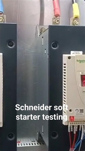 Schneider #softstarter testing #likesharesubscribe #plslikesubscribe