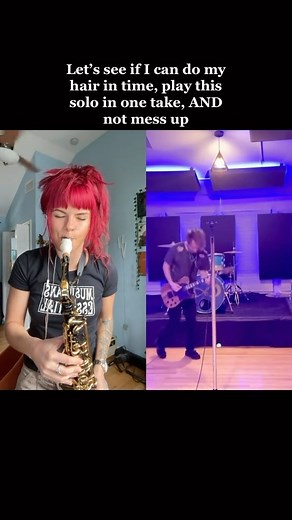 9.2K views · 182 reactions | Expectations HIGH   Song: Unimaginable - The Continuous It’s out now! Stoked to have recorded on this  #saxsolo #rocksax #altosax #saxriffs #rockmusic #newrockmusic #rocksolo | Gabi Rose | Facebook