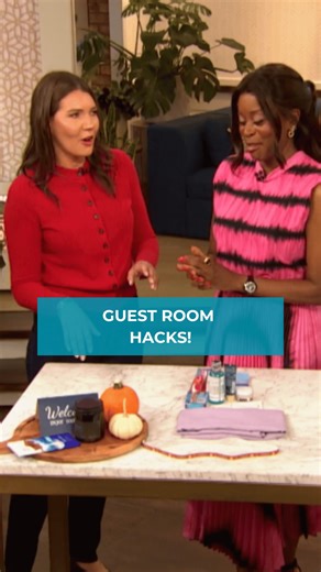 7.4K views · 43 reactions | Getting the Wi-Fi password without having to ask for it? Yes, please! Organizer @homorganizing shares her guest room hacks, just in time for Thanksgiving!  | The Good Stuff with Mary Berg | Facebook