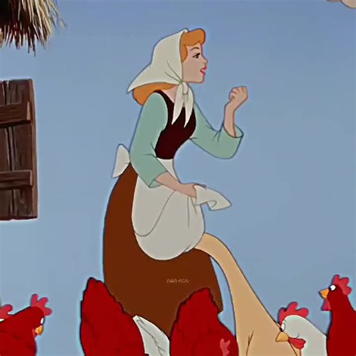 Cinderella's Heartwarming Moments with Chickens