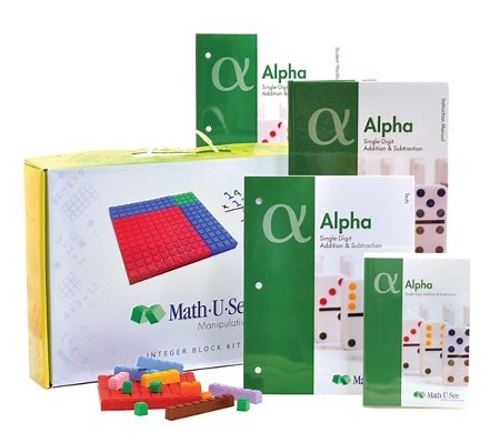 Math-U-See Alpha Set (with DVD)