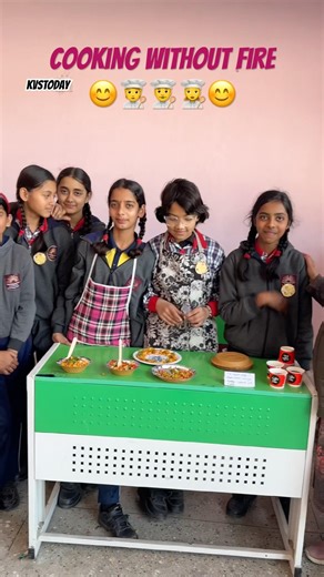 Little Chefs' Magic: Cooking Without Fire! 👨‍🍳👩‍🍳| #shorts #kvs #schoollife #motivation