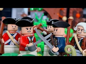 Lego American Revolution Assault on the Fortress stop motion (film)