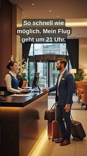 Ein Taxi bestellen 🚕 Deutsch Dialog für Touristen