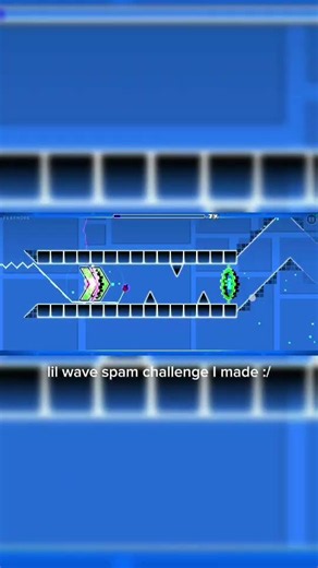 those triggers took ages😭 #geometrydash #geometrydashshowcase #dash #geometry #gd #wave