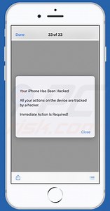 Your iPhone Has Been Hacked POP-UP Scam (Mac)