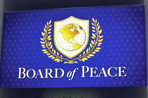 Trump’s Board of Peace logo is raising eyebrows