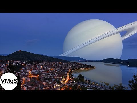 もし月の位置に惑星と太陽が有ったら