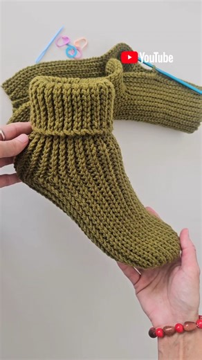 Мастер класс: Вязание носков крючком