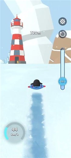 Sled Surfers - Level 1 - Free Mobile Game - Gameplay