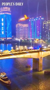 10K reactions · 1K shares | A flying phoenix and dragon show revs up the night with a stunning light display in Lishui, east China's Zhejiang Province. #nightview #AmazingChina | Consulate-General of China in Adelaide | Facebook