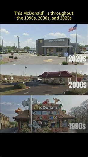 This McDonald’s throughout the 1990s, 2000s, and 2020s