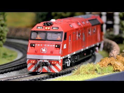 The Ghan AN3 Locomotive Auscision Trains