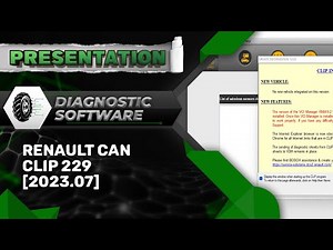 RENAULT CAN CLIP 229 [2023.07] | SUPPORT 👨‍💻