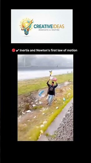 INERTIA and NEWTON first law of motion Explained #science #physics #technology #engineers