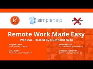KACE & SimpleHelp - Remote Work Made Easy Webinar
