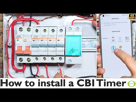 How to Install a CBI Astute Timer into a Distribution Board | Step-by-Step Guide - DIN rail