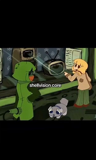 Shellvison core 💚💛 #dandysworld #shellvision #yuri #core