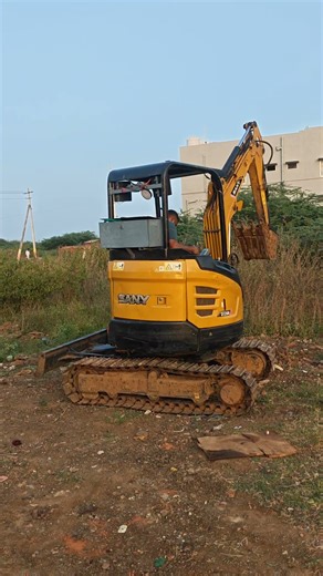 Sany26U Mini excavator operating system checking