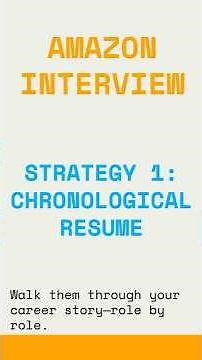 How To Answer Tell Me About Yourself In Amazon Interviews #amazoninterviewpreparation