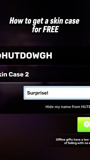 How to get a FREE skin case in Roblox rivals #rivals #robloxrivals #roblox