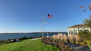 Newport, Rhode Island 🌊 🌅 Spectacular views: Sunset at Castle Hill Inn ❤️ #fallinnewengland | Mike Clark WTAE