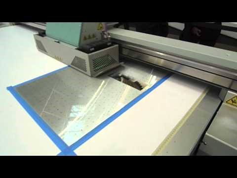 Lenticular sheets printed on a Fuji Acuity digital flatbed