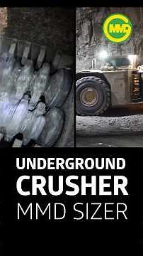 Underground Crusher #crushing #crusher #mmd #undergroundmining #mining #gypsum #heavyengineering