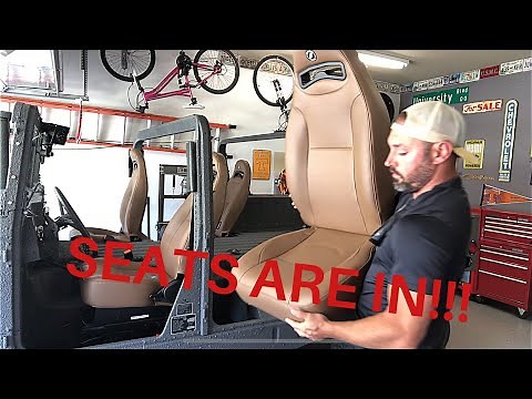 Humvee Seats Install Build Part 17