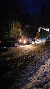 THANK YOU BUDDY ALLEN AND CREW!!!! Due to the ice we would of had a half a day trying to get this out. It had asked to Lee Hayes to help possibly w his skidder but it was not local. Lee had asked buddy and overwhelmingly he wanted to help. This man just saved our town at least $ 2k to possibly $3 k to get out with a conventional wrecker, or worse yet a crain $$. It takes a lot to drop your job..load up 2 large pieces of equipment. Dive 40 minutes to another town you are not even part of to help