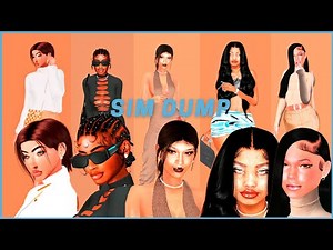 [Patreon] Female Sim Dump | CC Folder and Sim Download || SIMS 4