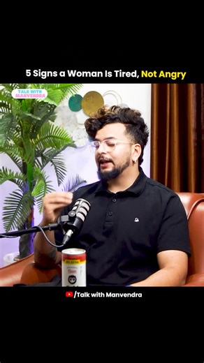Manvendra Pratap Singh on Instagram: "5 Signs a Woman Is Tired, Not Angry . . . #women #love #breakup #marriage #heartbreak (relationship woman talkwithmanvendra pyar podcast)"