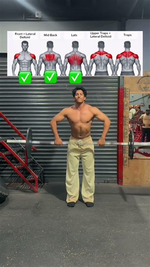 One Barbell. Five Muscle Groups.