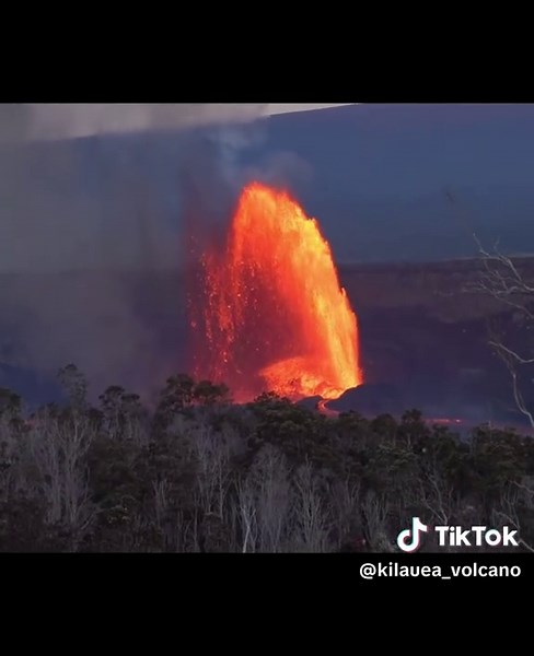 Eruption of Fountain Heights: Fountains Reached 1000 Feet