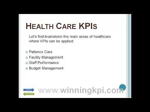 Health Care KPIs Example