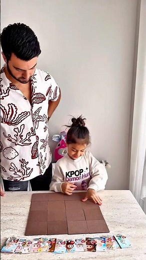 1vs1 Memory Test Who Will Win This Crazy Round? #challenge #funnygame #familyfun #memorygame