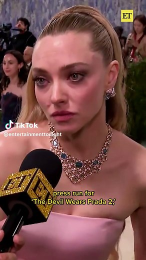 Amanda Seyfried on Mamma Mia! 3 at Met Gala