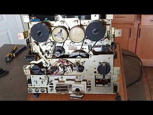 Sony TC-377 Reel to Reel Capacitor Replace
