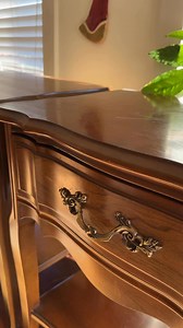 Elevate your space with transformed furniture you can DIY. Sometimes, things don't go exactly the way you want when working on some projects. I had a few different wood tones, and I tried to sell them as a set, so I had to use my secret weapon- liquid wood 😎 Comment NIGHTSTAND to get the links directly to your inbox, or use EFM on the RetiqueIt website to get a 10% discount 🥰As always, ask any questions and ✨save and share✨ to inspire more furniture transformations. Follow my account, as IG wo