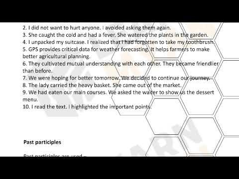 Grade12_English_Unit7_Grammar_Participles Phrases