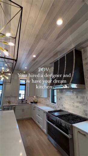 We absolutely love designing kitchens! When you hire our team we take the stress out of the process, and make sure every detail is executed to perfection! #kitchendesign