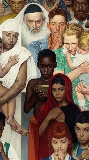 20K reactions · 3.3K shares | Follow @josielewisart for art and art history Artist: Norman Rockwell #arthistory #artist | Josie Lewis Art | Facebook