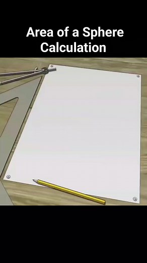 42K views · 123 reactions | Area of a Sphere Calculation. . . . . . ....