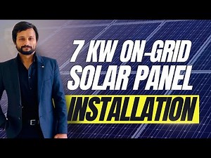 Robust 7 KW On-Grid Solar System Installation | Canadian Solar Panels & Goodwin Inverter