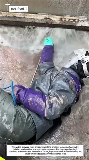 Extreme Pressure Washing | Deep Concrete Cleaning in Tight Spaces