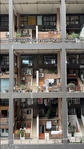 Living inside a real life doll house community
