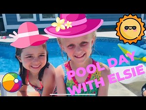 BESTIES POOL DAY | Best friends forever | Fun in the summertime sun | kids swimming | girls day
