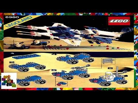 LEGO instructions - Space - Classic - 6980 - Galaxy Commander